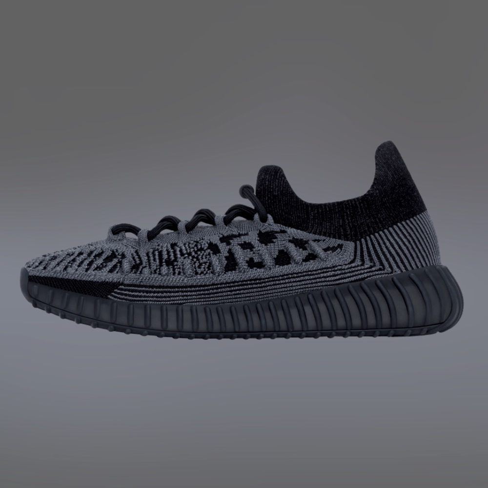 Yeezy Adidas Boost 350 V2 CMPCT “Slate Onyx” sneakers, New in Box, M8 - Picture 2 of 10